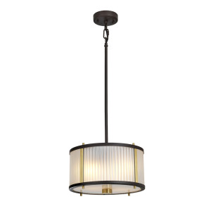 Lampa wisząca Corona 2 Light – Muzeum Brąz Elstead