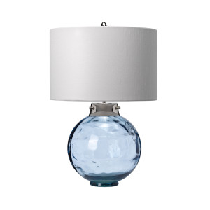 Lampa stołowa Kara - niebieska Elstead
