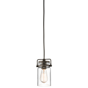 Lampa Wiszaca Brinley 1 Light Mini - Olde Bronze Elstead