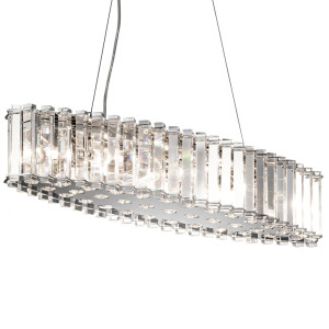 Żyrandol Crystal Skye 8 Light Island Elstead
