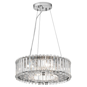 Lampa wisząca Crystal Skye 6 Elstead