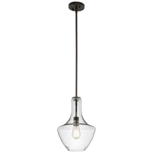 Mała Lampa Wisząca Everly 1 Light - Olde Bronze Elstead