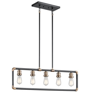 Żyrandol liniowy Imahn 5 Light Elstead