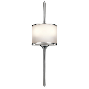 Lampa ścienna Mona 2 Light - polerowany chrom Elstead