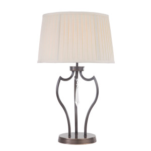 Lampa stołowa Pimlico 1 Light - Ciemny brąz Elstead