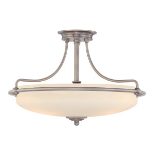 Griffin 4 Light Semi-Flush Light - polerowany chrom Elstead