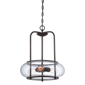 Lampa wisząca Trilogy 3 - stary brąz Elstead