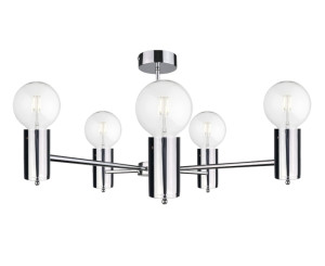 Lampa sufitowa 5xE27 ARDE SILVER