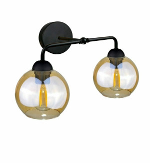 Kinkiet 1xE27 MELLE BLACK