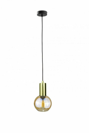 Lampa wisząca 1xE27 JANTAR GOLD
