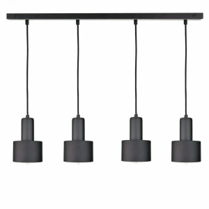 Lampa wisząca 4xE27 LUCE BLACK