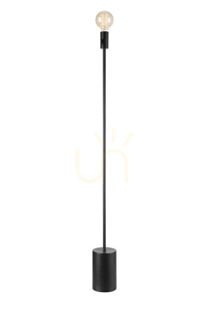 Lampa podłogowa Markslojd Capital 108110 czarna metalowa 135 cm