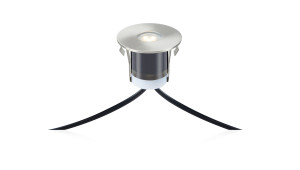 Lampy najazdowe ogrodowe Markslojd Garden 24 Decklight 3x0,8W stal 107988