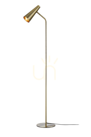 Lampa podłogowa Markslojd Peak 107901 antyczna metalowa 1-punktowa 138 cm