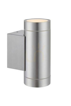 Kinkiet łazienkowy Markslojd PIPE 107917 aluminium transparentny IP44 2x35W
