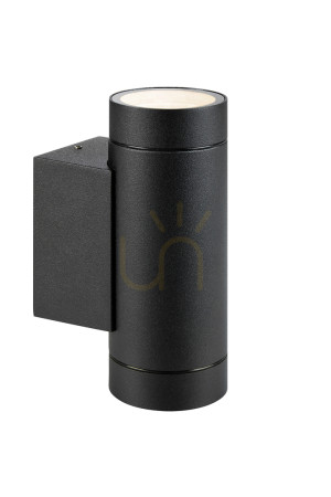 Kinkiet łazienkowy Markslojd PIPE 2L czarny IP44 107916