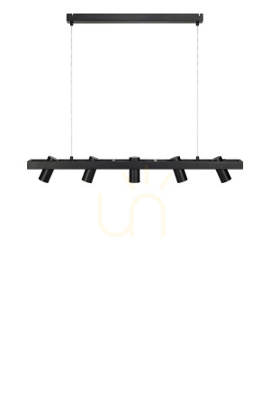 Lampa wisząca Markslojd Torino 5 czarna 102 cm 107784