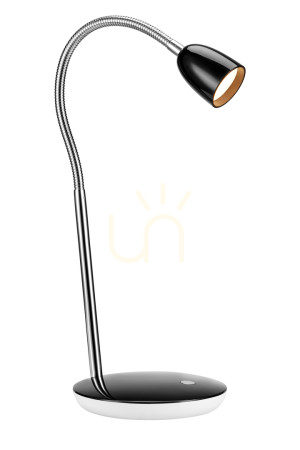 Lampa stołowa Markslojd Tulip 105685 czarno-chromowa LED 2,5W