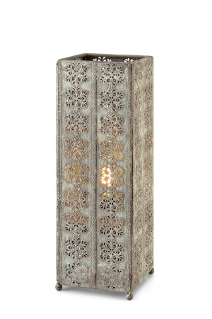 Lampa stołowa Markslojd AGRA 108222 szara metalowa 33,5 cm