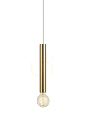 Lampa wisząca Markslojd Sencillo 108259 mosiądz metalowa 1x40W