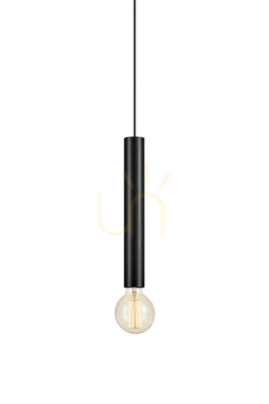 Lampa wisząca Markslojd Sencillo 108260 czarna metalowa 1x40W