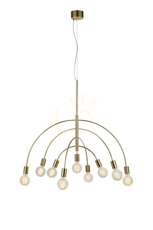 Lampa wisząca Markslojd Lavello 9 mosiądz 95 cm 108289