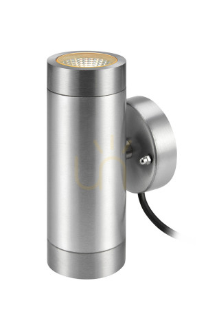 Kinkiet ogrodowy Markslojd Garden 24 Cylinder 2x3W aluminium 108170