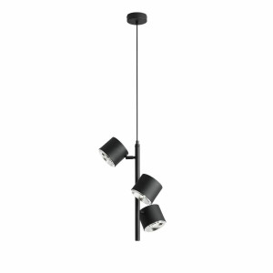 Lampa Wisząca Bot 3 Black ALDEX