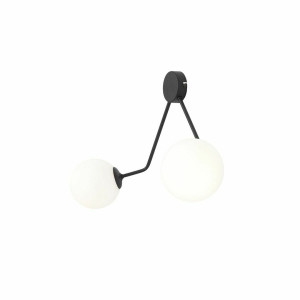 Kinkiet Holm 2 Black ALDEX