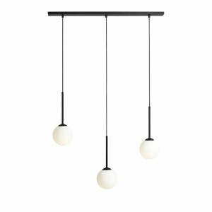 Lampa Wisząca Bosso 3 Black ALDEX