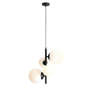 Lampa Wisząca Bloom 4 Black ALDEX