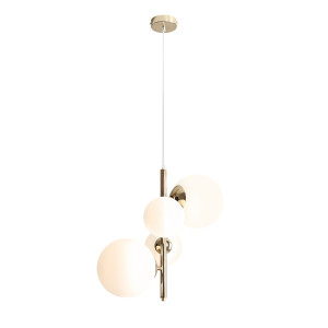 Lampa Wisząca Bloom 4 Gold ALDEX