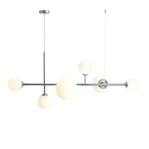 Lampa Wisząca Dione 6 Chrome ALDEX