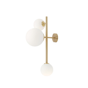 Kinkiet Dione 3 Brass ALDEX