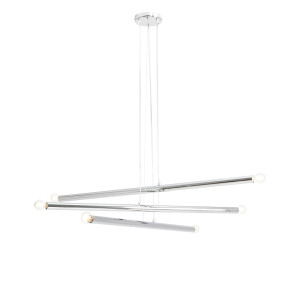 Lampa Wisząca Tubo 6 Chrome ALDEX