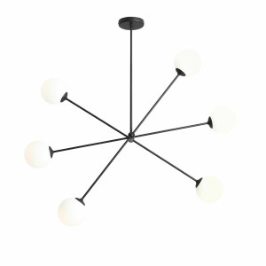 Plafon Ohio 6 Black ALDEX