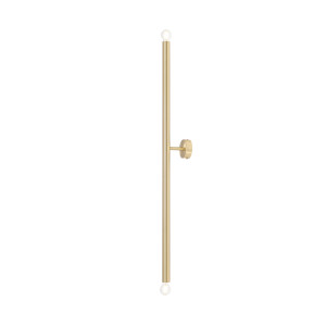 Kinkiet Tubo 2 Brass L ALDEX
