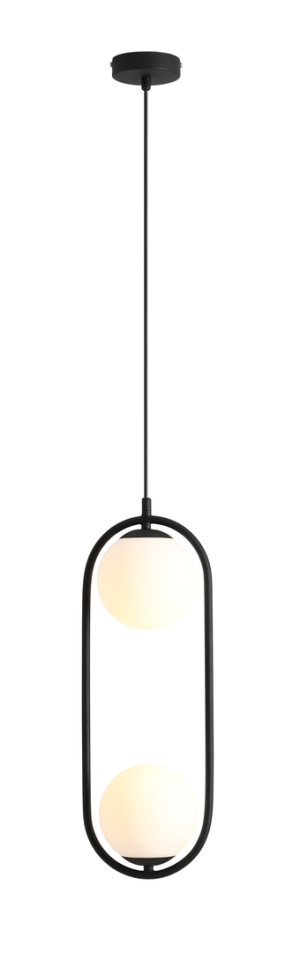 Lampa Wisząca Riva 2 Black ALDEX