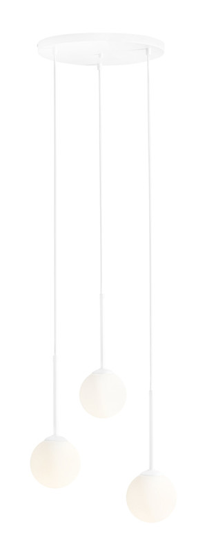Lampa Wisząca Bosso 3 Ring White ALDEX