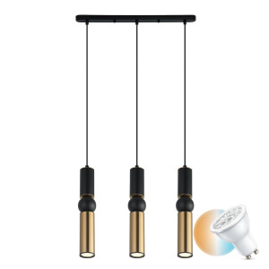 Nowoczesna Lampa Wisząca Isidora GU10 3-punktowa