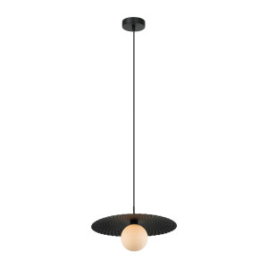 Czarna Lampa Wisząca Malor G9