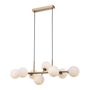Miodowa Lampa Wisząca Mirellio G9 8-punktowa