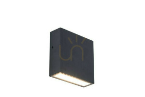 Kinkiet zewnętrzny Lutec Gemini XF 5104002012 LED 9,2W czarny IP54