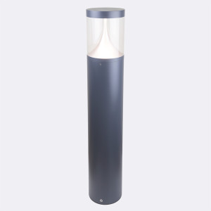 Słupek oświetleniowy EGERSUND 1280GR 20,3W 108cm grafitowy - NORLYS
