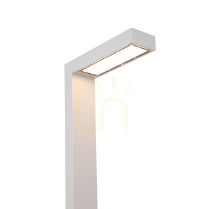 Latarnia ogrodowa / parkowa ASKER - premium - Pole 1363AL 12W 3000K 236cm szary - NORLYS