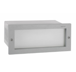 Oprawa wpuszczana zewnętrzna GRIMSTAD 1544AL 5,3W 3000K Aluminium RAL-9006 - NORLYS