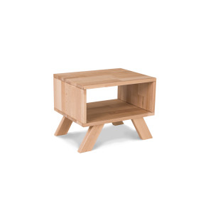 Stolik nocny WoodMan Allegro buk naturalny WUA-00803