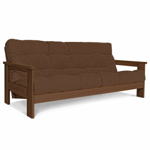 Sofa rozkładana WoodMan MEXICO orzech brązowa WUA-00630