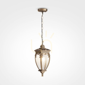 Lampa zewnętrzna wisząca FLEUR O414PL-01GB IP44 Maytoni