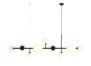 Lampa Wisząca Dione 9 Black ALDEX